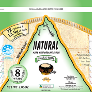 Natural (Organic) Mountain Bread