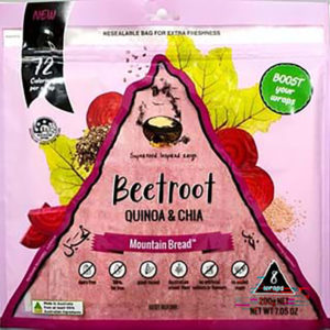 Beetroot  Mountain Bread 200g