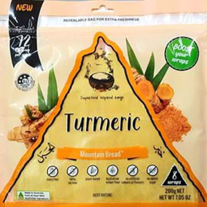 Tumeric Mountain Bread 200g