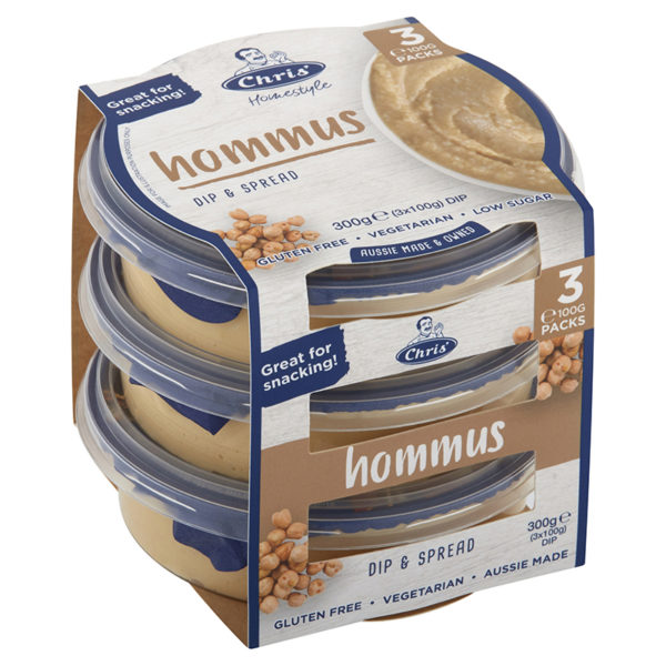 Chris Hommus Snack Pack