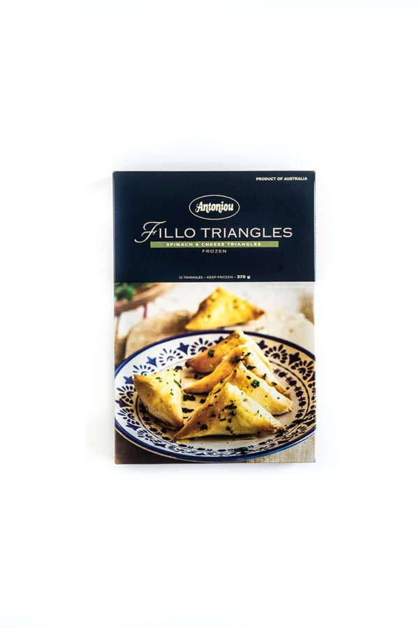 Spinach & Cheese Triangles
