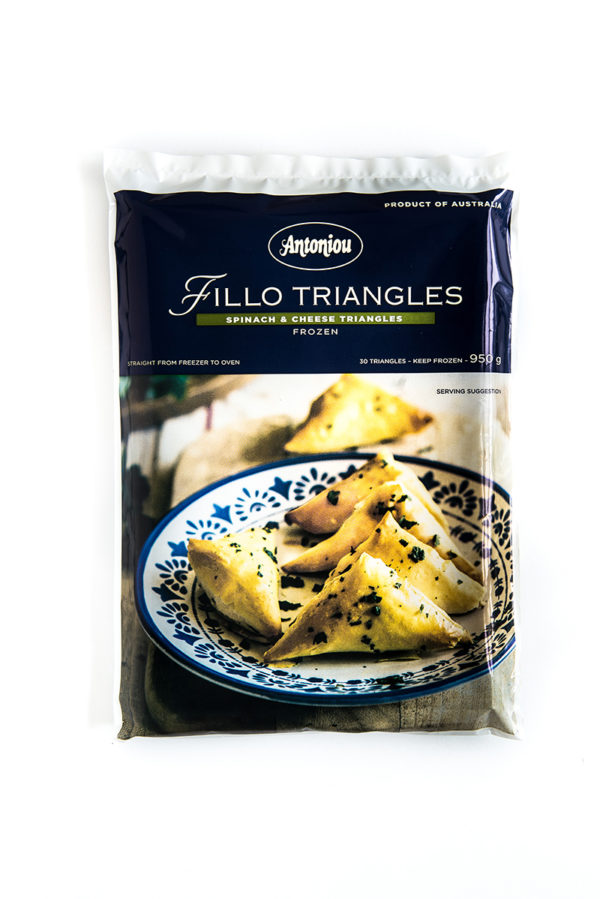 Spinach & Cheese Traingles