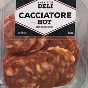 Cacciatore Sliced Hot