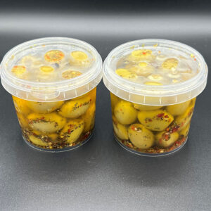 Green Pitted Olives Marinated