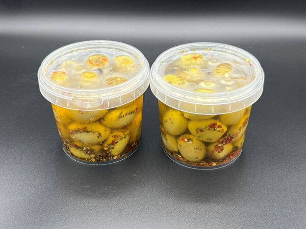 Green Pitted Olives Marinated