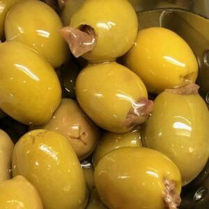 Olives filled with Anchovy Fillets
