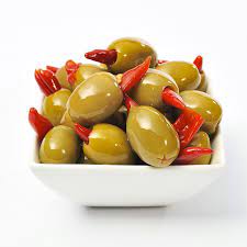 Olives Filled with Chili