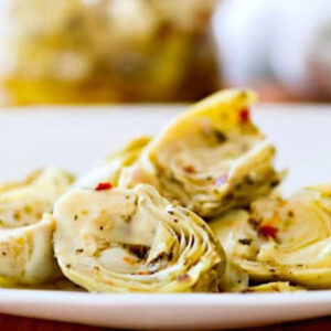 Roasted Artichoke Hearts