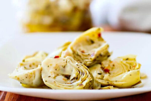 Roasted Artichoke Hearts
