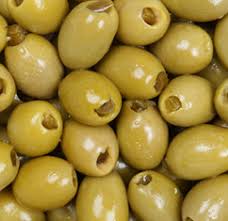 Green Pitted Super Mammoth Olives in Brine