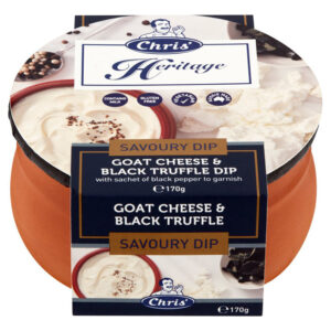 Goats Cheese & Black Truffle