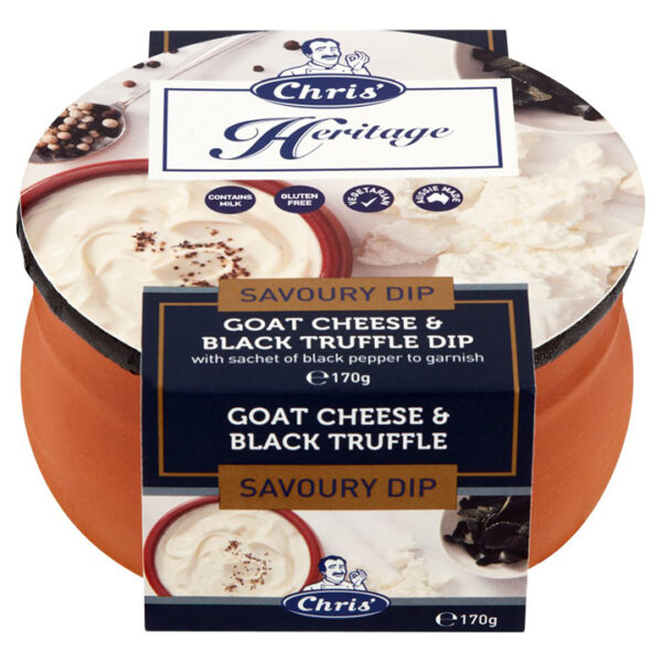 Goats Cheese & Black Truffle