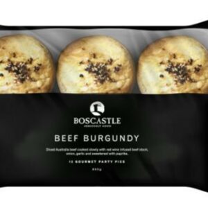Beef Burgundy Party Pies