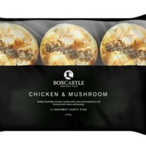 Chicken & Mushroom Party Pies