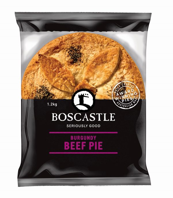 Family Beef Burgundy Pie