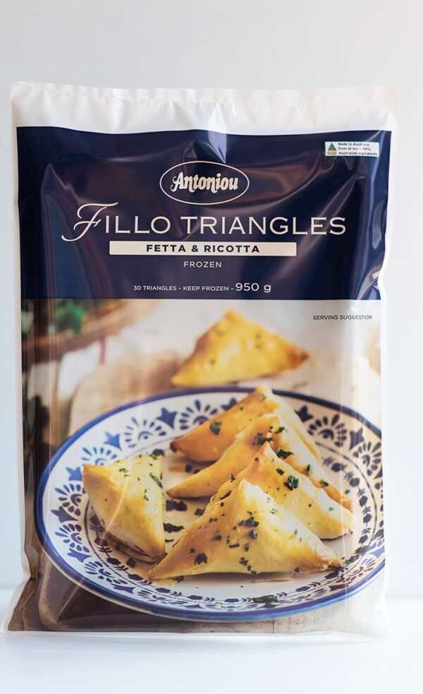 Fetta & Ricotta Traingles