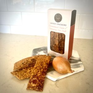 Lavosh Carmelised Onion & Tasmanian Sea Salt