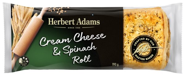 Creamy Cheese & Spincach Roll