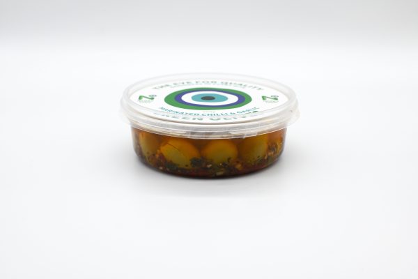 Marinated Chili & Garlic Olives