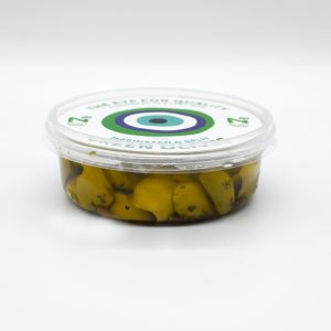 Marinated Split Green Olives